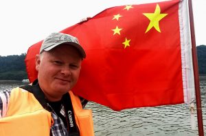 Achim Nixdorf auf einer Pressereise in China